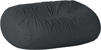 Charlie & Finn Le plus Grand Sac D'ASSISE En Europe ! - Pouf Premium XXL - Pouf Géant Avec Remplissage De Mousse À Mémoire De Forme - 1500 L - Gris Platine